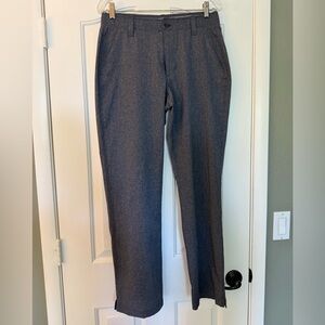 Under Armour Charcoal Gray Golf Pants, 32/30